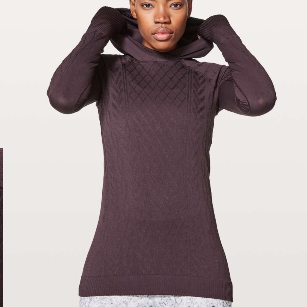 Lululemon Rest Less Hoodie Black Cherry / Black Cherry